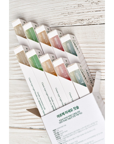 아르체 크리스탈칫솔1박스(10개) Arche  Crystal Toothbrush